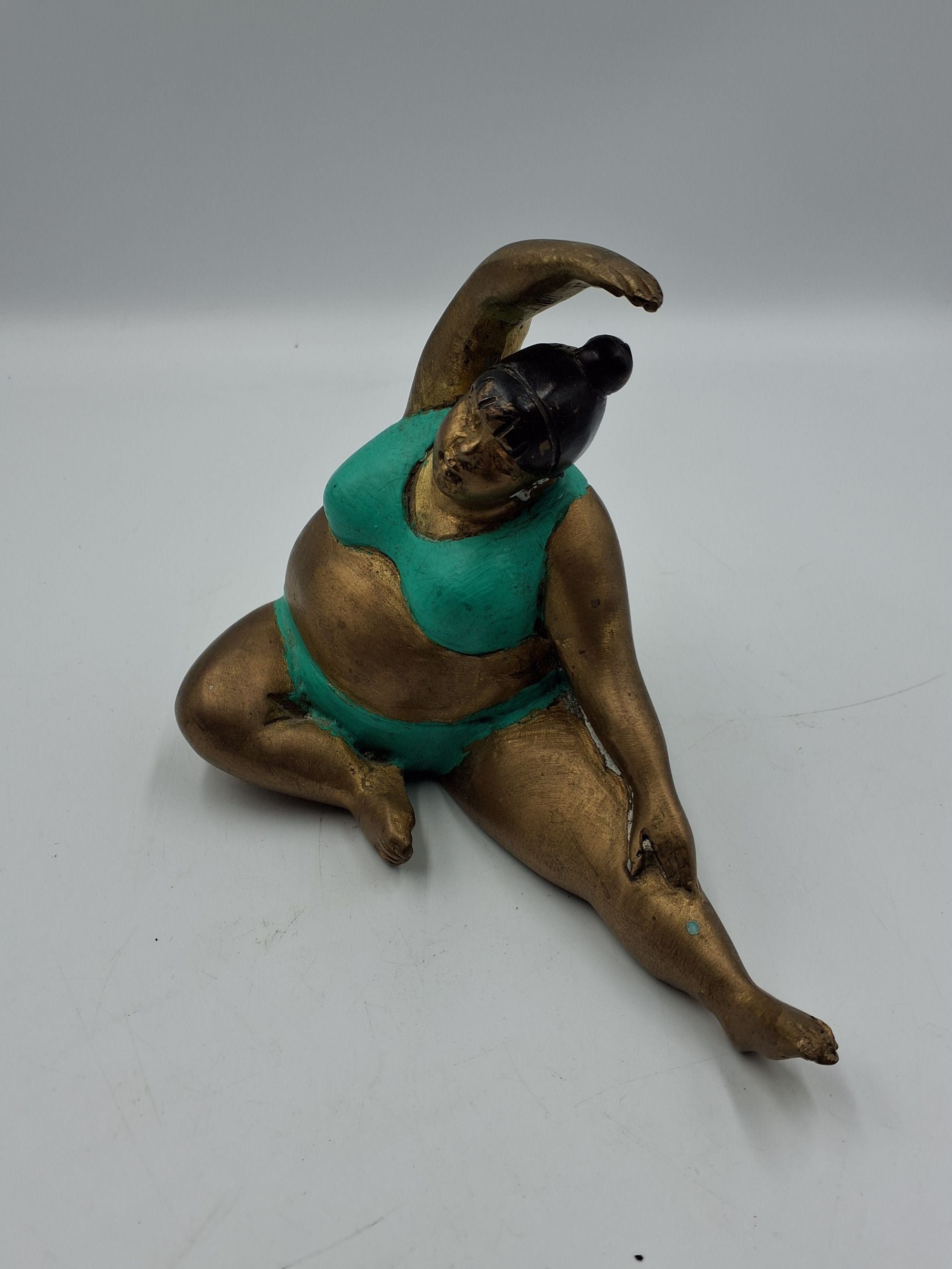 Bronze figur Yoga Women
